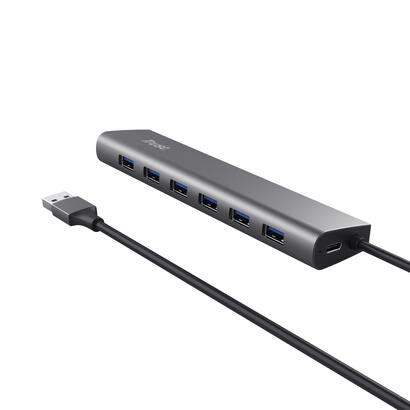 hub-usb-32-gen1-trust-halyx-7xusb-1xusb-c