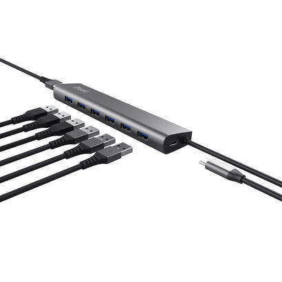 hub-usb-32-gen1-trust-halyx-7xusb-1xusb-c