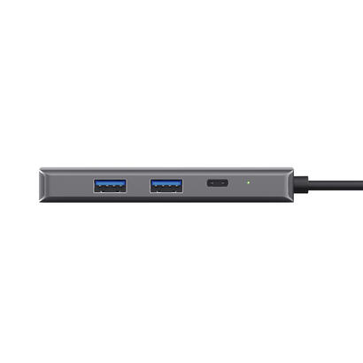 docking-usb-tipo-c-trust-dalyx-2xusb-2xusb-tipo-c-1xhdmi-1xrj45-gris