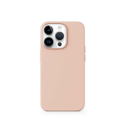 epico-funda-iphone-15-pro-silicona-magsafe-rosa