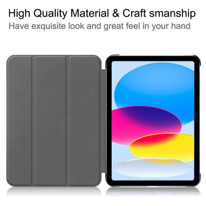 for-apple-ipad-10th-gen-109-inch-2022-tri-fold-caster-hard-shell-cover-with-auto-wake-function-black-warranty-12m