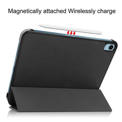 for-apple-ipad-10th-gen-109-inch-2022-tri-fold-caster-hard-shell-cover-with-auto-wake-function-black-warranty-12m