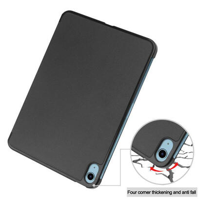 for-apple-ipad-10th-gen-109-inch-2022-tri-fold-caster-hard-shell-cover-with-auto-wake-function-black-warranty-12m