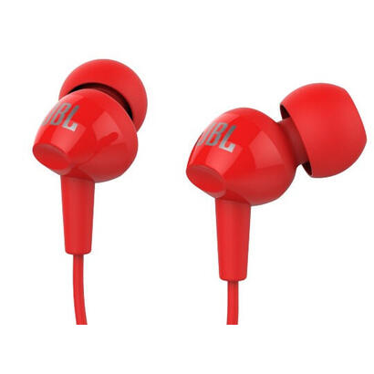 auriculares-jbl-c100si-rojo-in-ear