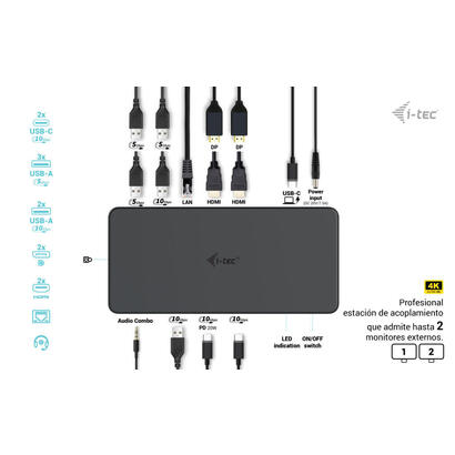 i-tec-usb-30-usb-c-thunderbolt-3-professional-dual-4k-display-docking-station-generation-2-power-delivery-100w