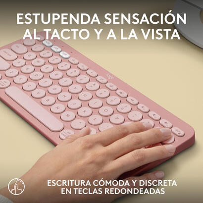 teclado-espanol-logitech-pebble-keys-2-k380s-rf-wireless-bluetooth-qwerty-rosa