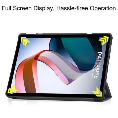 xiaomi-redmi-pad-1061-2022-tri-fold-caster-hard-shell-cover-with-auto-wake-function-warranty-12m