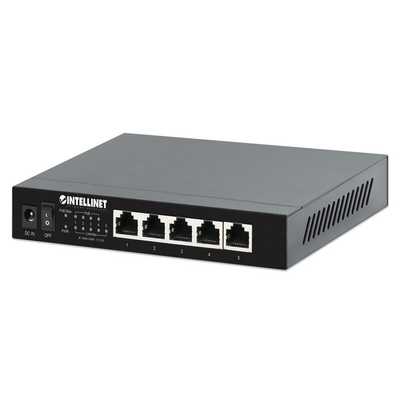 intellinet-5-port-25g-ethernet-poe-switch-55-w-4xpse-ports