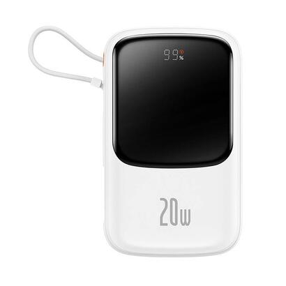 baseus-qpow-pro-z-kablem-lightning-usb-c-usb-10000mah-20w-bialy