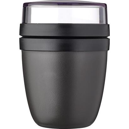 mepal-olla-de-almuerzo-ellipse-mini-negro