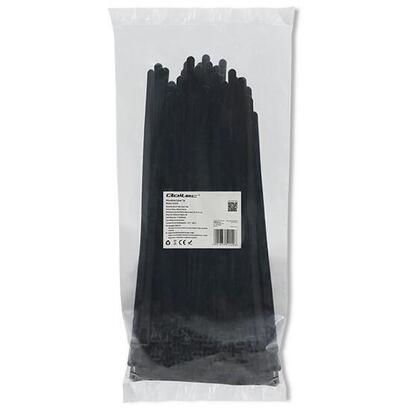 qoltec-52229-bridas-reusable-72x250-mm-nylon-uv-black