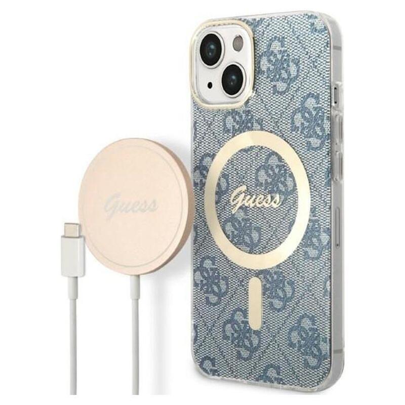 guess-bundle-pack-magsafe-4g-zestaw-etui-ladowarka-magsafe-iphone-14-niebieskizloty