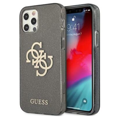 guess-glitter-4g-big-logo-etui-iphone-12-pro-max-czarny