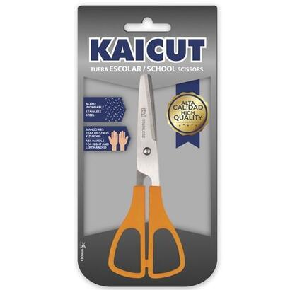 kaicut-tijeras-escolares-130mm-acero-inoxidable-csurtidos-blister