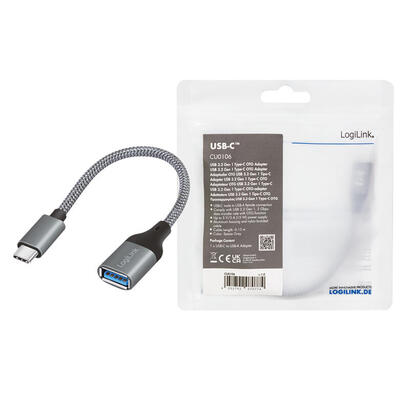 logilink-cu0106-cable-usb-015-m-usb-32-gen-1-31-gen-1-usb-c-usb-a-gris