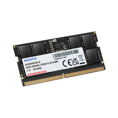 memoria-adata-sodimm-ddr5-16-gb-5600-1x-16-gb-negro-premier-tray-ad5s560016g-s