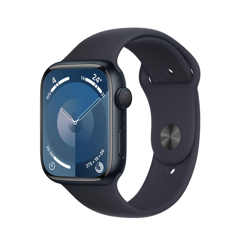 apple-watch-series-9-45-mm-digital-396-x-484-pixeles-pantalla-tactil-negro-wifi-gps-satelite-