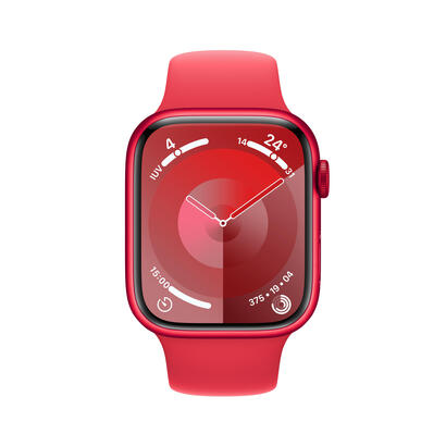 apple-watch-series-9-45-mm-digital-396-x-484-pixeles-pantalla-tactil-4g-rojo-wifi-gps-satelite-