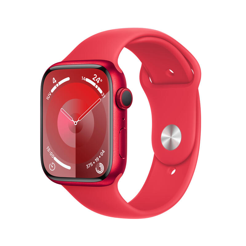 apple-watch-series-9-45-mm-digital-396-x-484-pixeles-pantalla-tactil-rojo-wifi-gps-satelite-