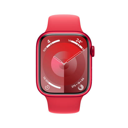 apple-watch-series-9-45-mm-digital-396-x-484-pixeles-pantalla-tactil-rojo-wifi-gps-satelite-