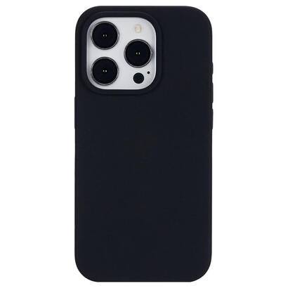 infinite-rome-iphone-15-pro-silicone-case-for-magsafe-charging-black-100-recycled-silicone-warranty-24m