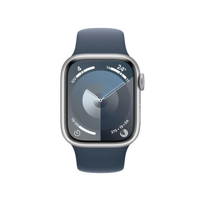 apple-watch-s9-aluminio-41mm-plata-sportarmband-sturmblau-ml