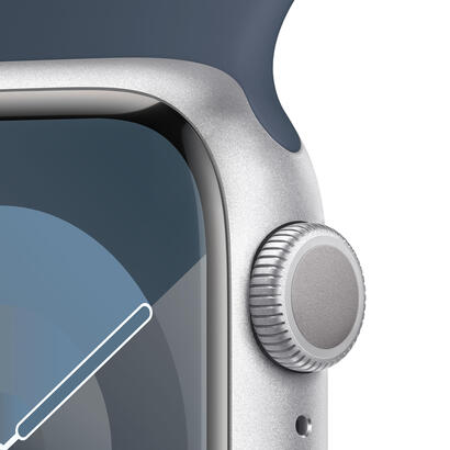 apple-watch-series-9-silver-aluminium-41mm-storm-blue-sport-band-size-sm-de