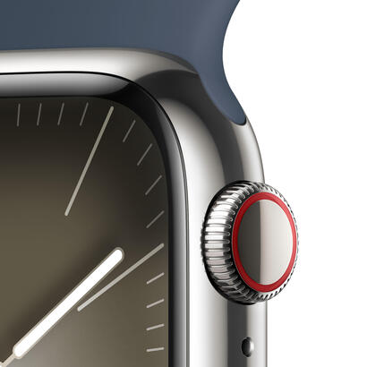 apple-watch-s9-edelstahl-cellular-41mm-plata-sportarmband-sturmblau-ml