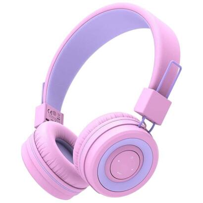 auriculares-iclever-bth02-rosa-bluetooth-para-ninos