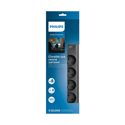 philips-spn7080ba60-limitador-de-tension-negro-8-salidas-ac-2-m