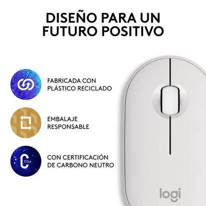 raton-logitech-pebble-2-m350s-wireless-bluetooth-blanco-910-007013