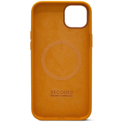 decoded-antimicrobial-siliconen-back-cover-funda-para-iphone-14-plus-668-albaricoque