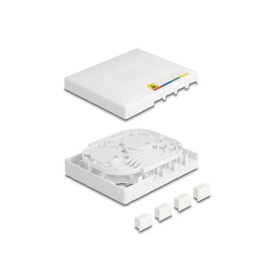delock-87890-caja-de-conexion-de-fibra-optica-ftth-para-montaje-en-pared-para-4-x-sc-simplex-o-lc-duplex-blanco