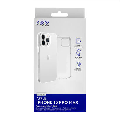 myway-funda-compatible-con-apple-iphone-15-pro-max-transparente
