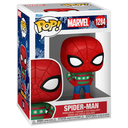 figura-pop-marvel-holiday-spiderman