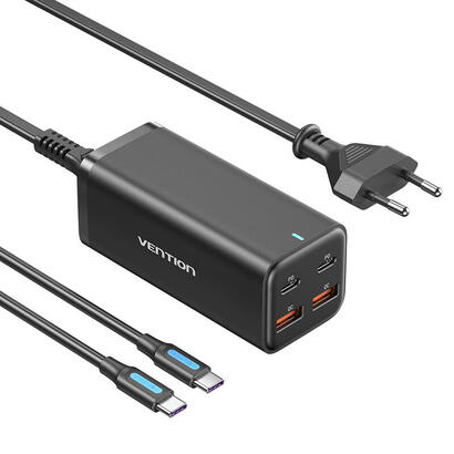 cargador-de-pared-vention-fbsbg-eu-2xusb-tipo-c-2xusb-100w
