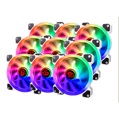 talius-iris-spectrum-argbcronos-pack-9-ventiladores-120mm-centralita-color-blanco
