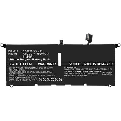 laptop-battery-for-dell-4180wh-li-ion-76v-5500mah-black-for-inspiron-13-5000-5390-inspiron-13-5390-inspiron-13-5390-d1305l-warra