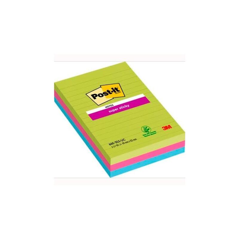 post-it-blocs-notas-adhesivas-canary-yelllow-formato-xl-con-lineas-100-hojas-102x152-pack-3