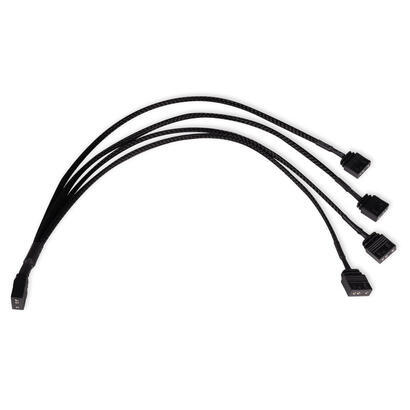 divisor-de-cable-en-y-alphacool-argb-de-3-pines-a-4x-3-pines-30-cm-negro-conector-incluido-18711