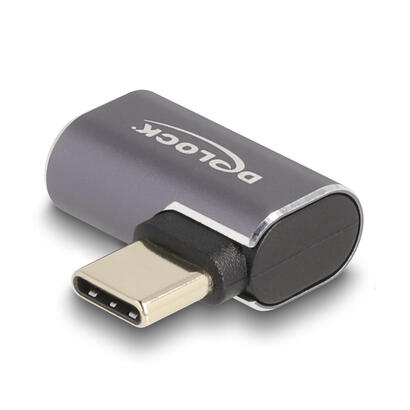 delock-60047-usb-adaptador-40-gbps-usb-type-c-pd-30-100-w-macho-a-puerto-hembra-acodado-8k-60-hz-metal