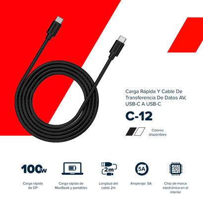 canyon-c-12-cable-usb-2-m-usb-c-negro