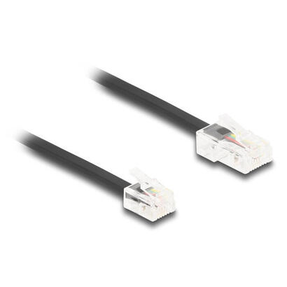 delock-88039-cable-telefonico-de-rj45-macho-a-rj11-macho-negro-10-m