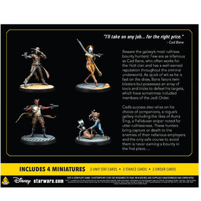 juego-de-mesa-star-wars-shatterpoint-fistful-of-credits-cad-bane-squad-pack-edad-recomendada-14-anos
