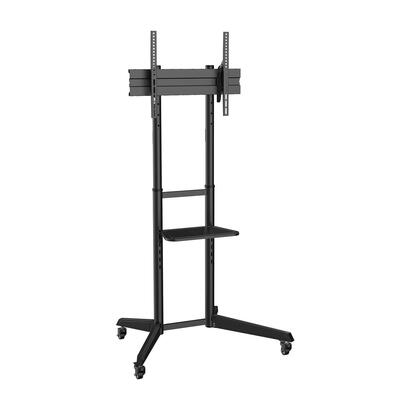 aisens-soporte-de-suelo-eco-con-rueda-bandeja-para-dvd-para-monitortv-50kg-de-37-70-negro