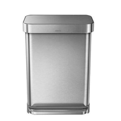 papelera-simplehuman-cw2023-55-l-rectangular-acero-inoxidable