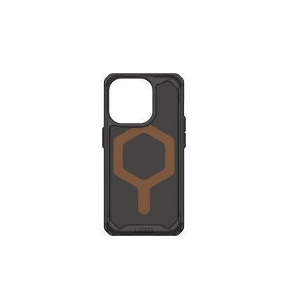 funda-para-iphone-15-pro-urban-armor-gear-plyo-magsafe-155-cm-61-negro-bronce