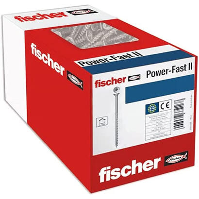 tornillos-fischer-powerfast-ii-60x80-sk-tx-tg-blvz-200-piezas