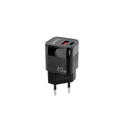 tooq-cargador-de-pared-usb-cpd-usb-aqc-20w-negro