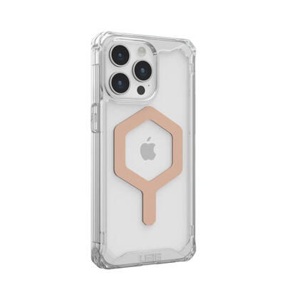 uag-case-for-apple-iphone-15-pro-max-67-inch-plyo-magsafe-icerose-gold-carcasa-trasera-para-telefono-movil-compatibilidad-con-ma